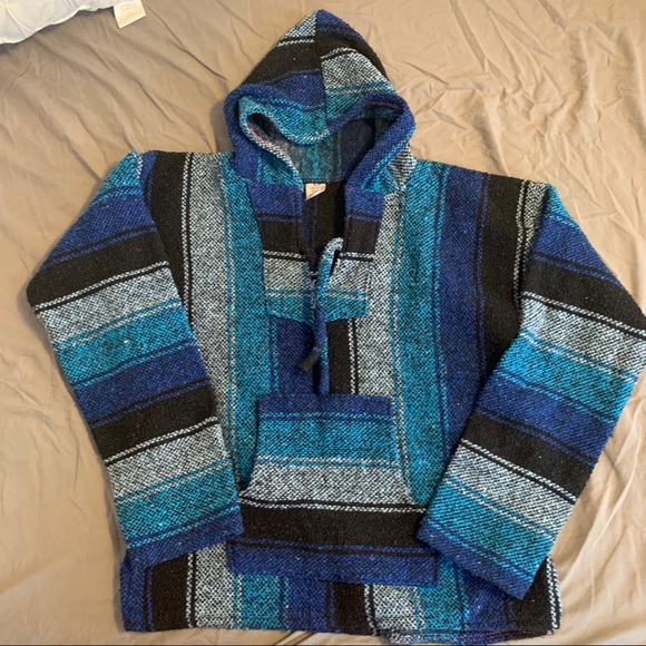 baja hoodie blue